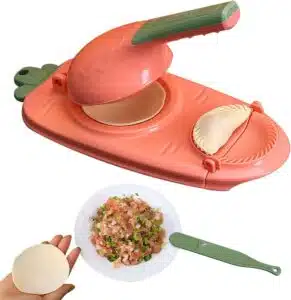 2-in-1-Manual-Dumpling-Maker-Pink