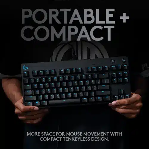 Logitech G PRO is a mechanical gaming keyboard