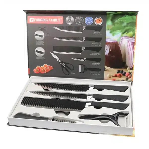 Forging Family Kitchen Knife Set 6 In 1