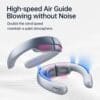 JISULIFE Neck Fan Pro1- Silver Color - Image 2