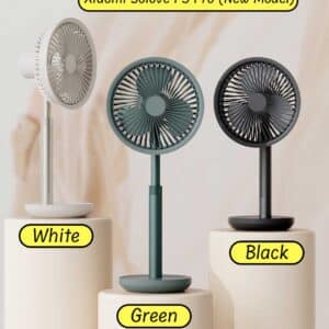 Xiaomi SOLOVE F5 Pro Rechargeable Fan 4000mAh With Swing & Extendable- Black