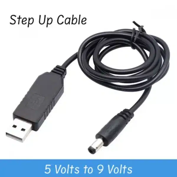 Step Up Cable 5v to 9v