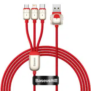 Baseus One-for-Three Data Cable