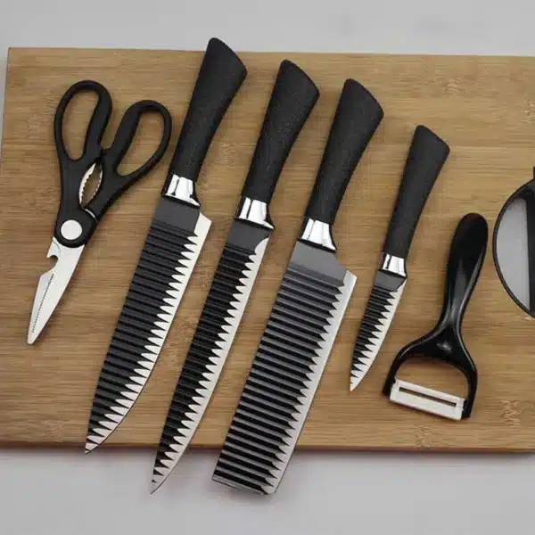 Forging Family Kitchen Knife Set 6 In 1