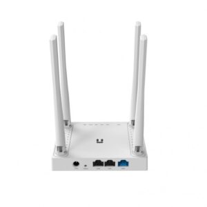 Netis W4 300Mbps 4 Antenna Router – White Color