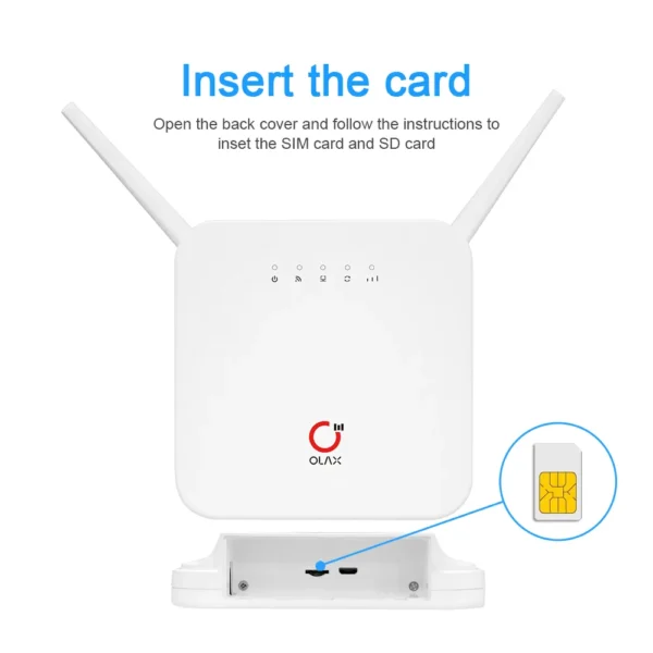 4G SIM Supported Rechargeable WiFi Router