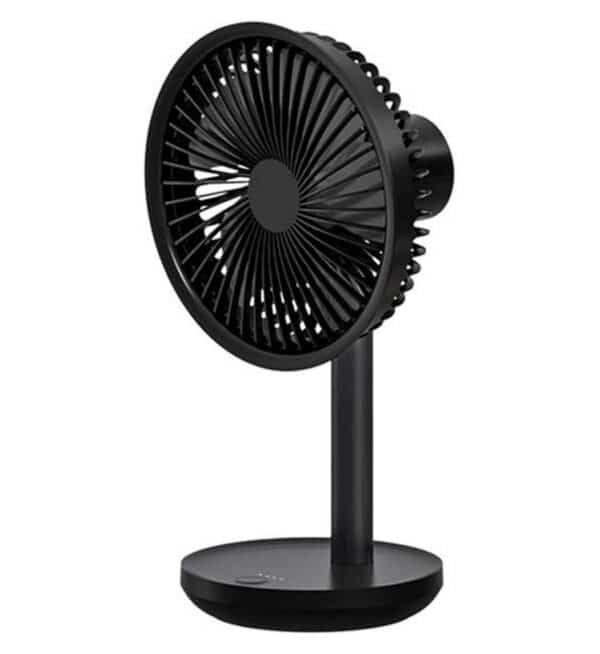 Xiaomi AISOLOVE F5 4000mAh Rechargeable Desk Fan – Black Color