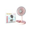 JYSUPER JY-2215 Folding Rechargeable Fan With LED Light
Random Colour - Image 2