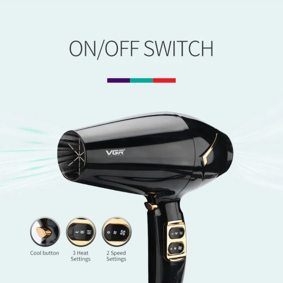VGR V-423 Professional Salon Series Hair Dryer